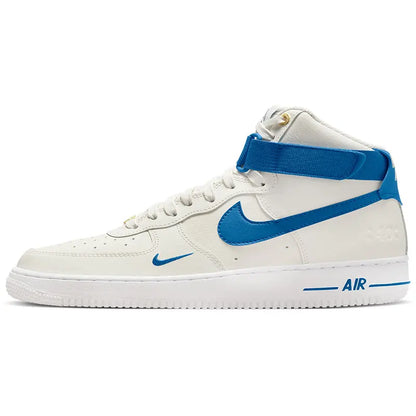 Oryginalne damskie buty skateboardowe Nike Air Force 1 07 Se z wysoką cholewką, oddychające, DQ7584-100