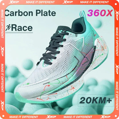 Xtep 360X Professional Ténis de Corrida para Homem com Placa de Carbono para Maratona PB, Sapatilhas Desportivas Leves em Material ETPU 976119110080