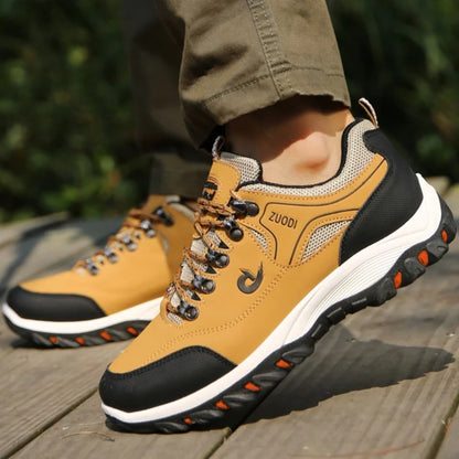Men's casual sports shoes, outdoor hiking and mountaineering lightweight walking and running shoes, large size 36-49
