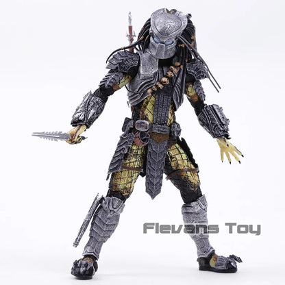 NECA AVP Alien vs. Predator Chopper Celtic Scar Predator Φιγούρα Δράσης 7" Αρθρωτό Κινητό Μοντέλο Παιχνίδι