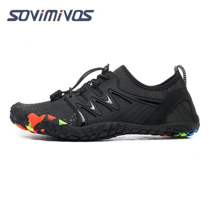 Men's Trail Running Shoes, Lightweight Athletic Zero Drop Barefoot Shoes Non Slip Outdoor Walking Minimalist Shoes for Women