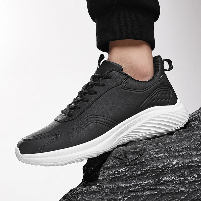 Autumn and Winter Men's Waterproof Sneakers Soft and Cushion Sport Shoes For Walking Plus Size 39-48 Casual Shoes For Men