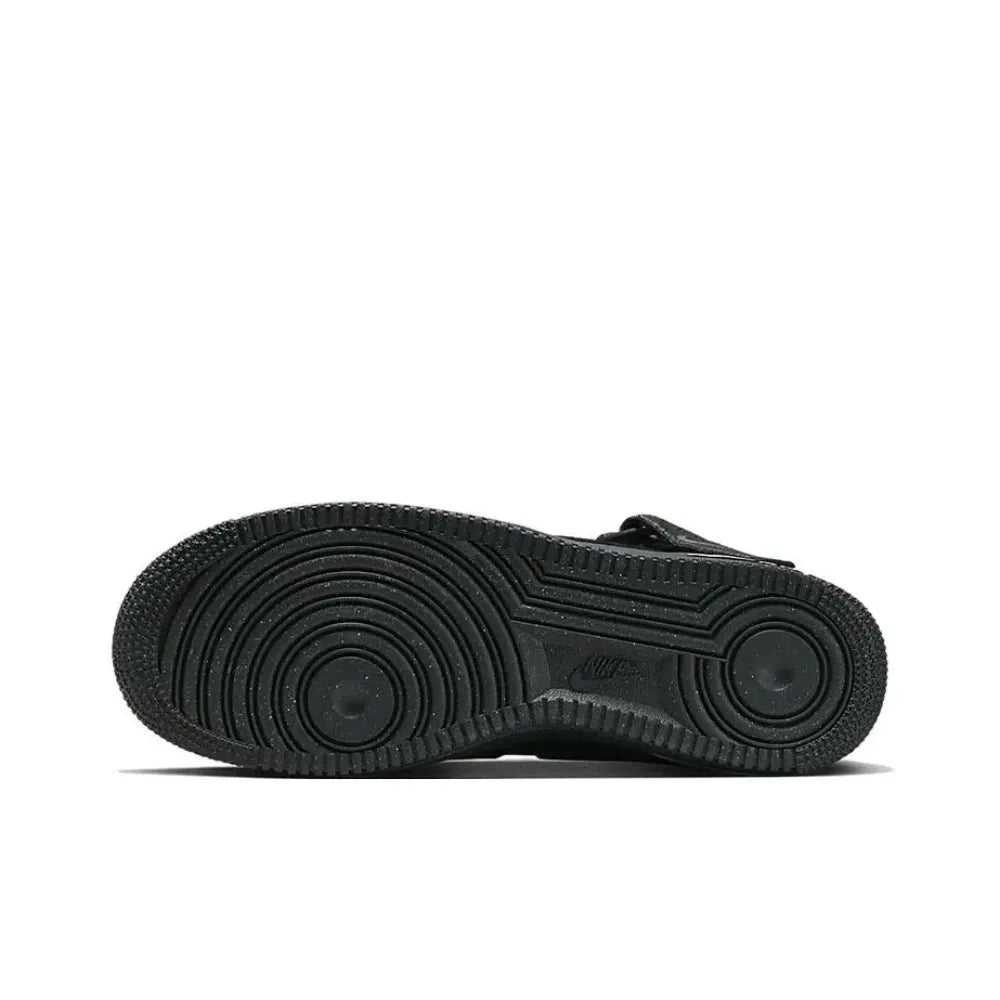 Nike Air Force 1 Mid Unisex Sneakers - Ankle Support, Classic Cushioned Comfort & Durable for All-Day Wear DQ7666-001