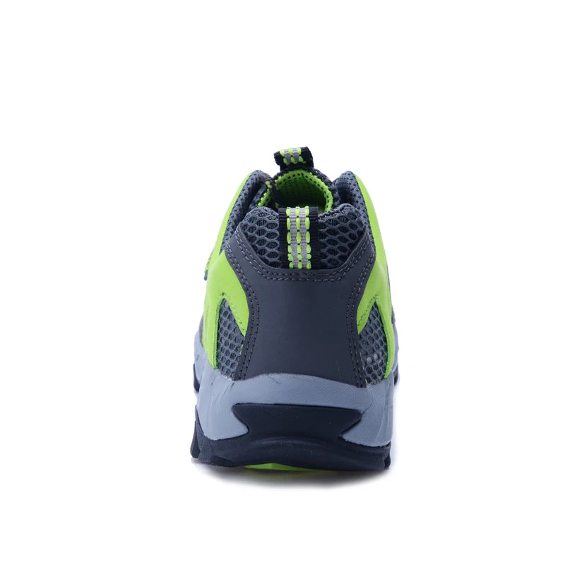 Spring Summer Men Women Outdoor Sneakers Trekking Hiking Shoes Sports Trail Running Shoes Thick Soles Sales Promotion Discount