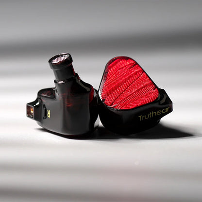 Auscultadores intra-auriculares audiófilos com fio TRUTHEAR x Crinacle ZERO:RED Dual Dynamic Driver 0.78 2Pin HiFi