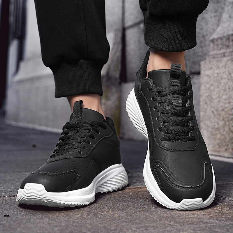 Autumn and Winter Men's Waterproof Sneakers Soft and Cushion Sport Shoes For Walking Plus Size 39-48 Casual Shoes For Men