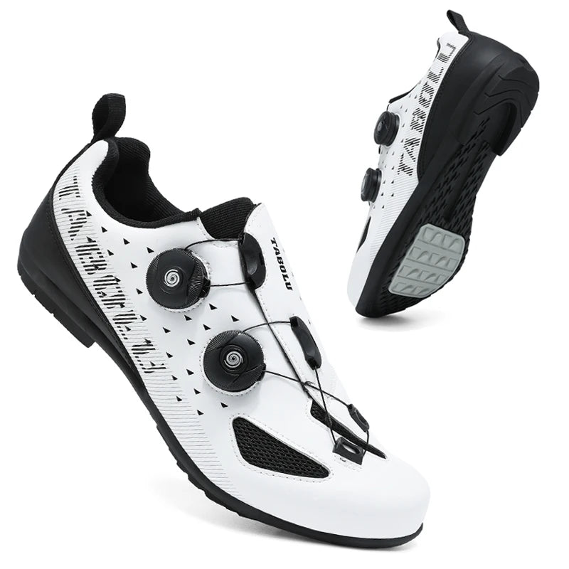 Cycling Sneaker MTB Men Sport Road Bike Boots Flat Racing Speed Sneakers Trail Mountain Bicycle Footwear Spd Pedal Cycling Shoes