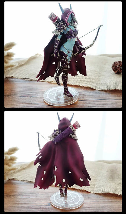 Sylvanas Windrunner World Of Warcraft actiefiguren De Koningin van de Ondoden handgemaakte modelverzameling ornamenten kindercadeaus speelgoed