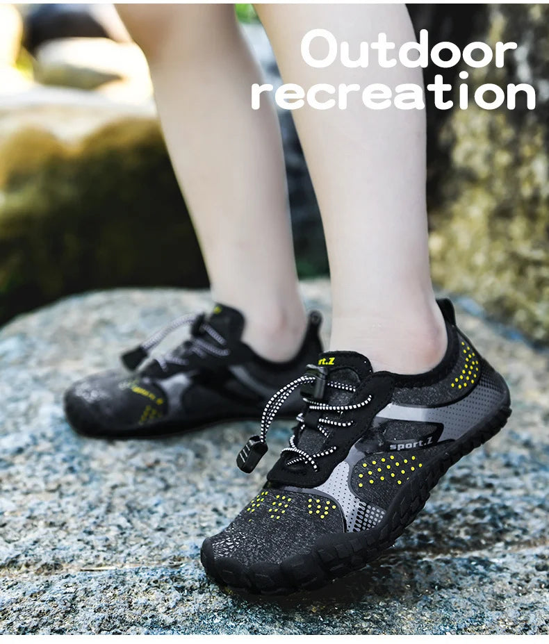 Buty do pływania dla dzieci, szybkoschnące buty plażowe, buty wodne dla chłopców i dziewczynek, buty sportowe do chodzenia boso, trampki do brodzenia, sandały dla dzieci do nurkowania, wędkowania i surfowania