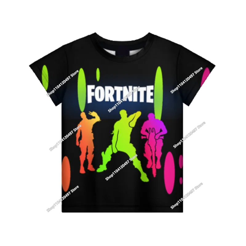 Sweatshirt com Capuz Infantil 3D 2025, Nova Série Anime Fortnite Estampada, Pullover de Marca Trendy, Presente