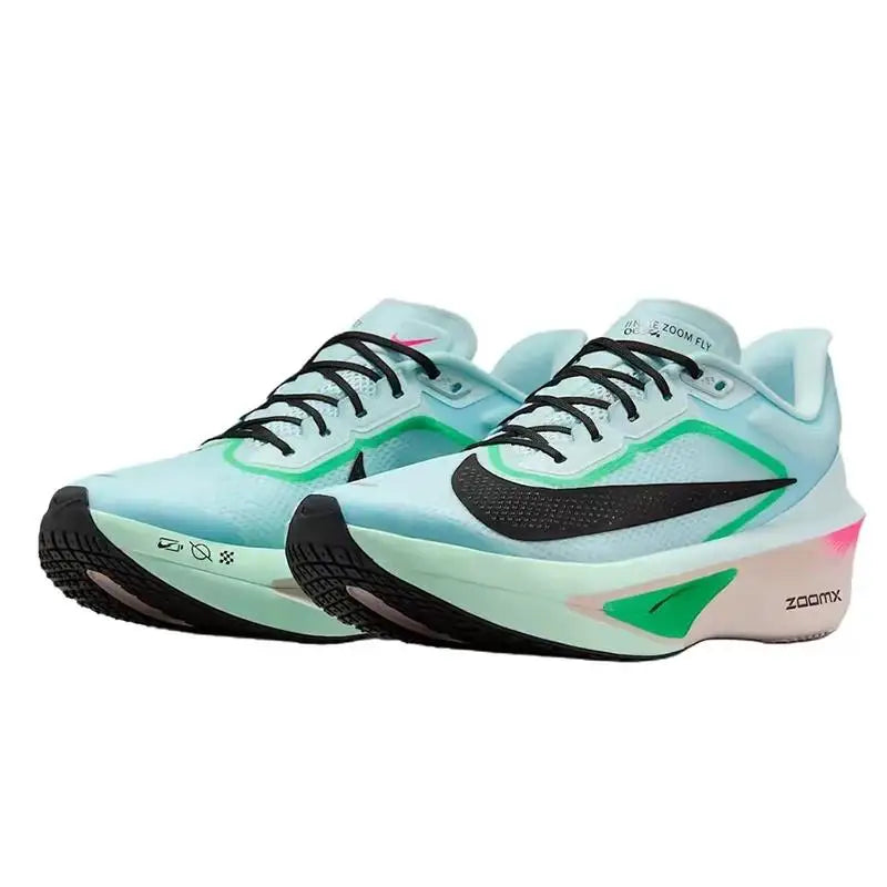 Nike Zoom Fly 6 Men's Racing Road Running Shoes – Lightweight ZoomX Foam Breathable Cushioned Sneakers FN8454-402/800/004/403