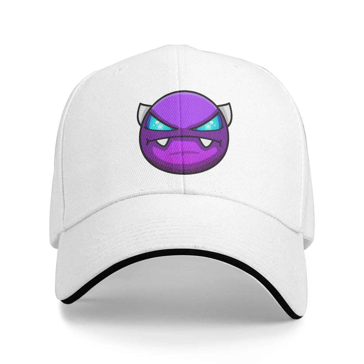 Geometry Game Dash Baseballkeps Casual Oblockerad Nivå Sandwichhatt för män och kvinnor Andningsbar huvudbonad för aktiviteter