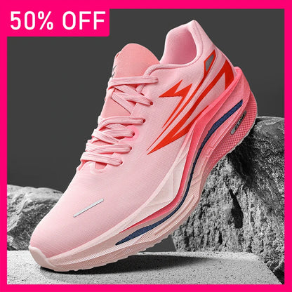 Sapatilhas desportivas unissexo modernas com atacadores para corrida, absorção de impacto, antiderrapantes, com efeito rebound, para treino, modelo 2026, sapatilhas de fitness outdoor