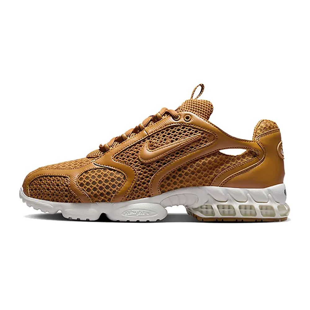Nike Air Zoom Spiridon Cage2 Liquid Silver Low-Top Lifestyle Casual Shoes for Men Silver CJ1288-001