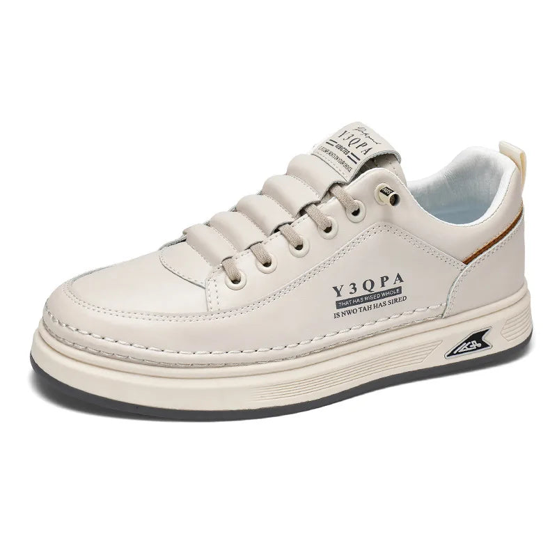 Modieuze casual zomerrijschoenen voor heren, sportieve instaploafers, veelzijdig, comfortabel, ademend, slijtvast leer -..