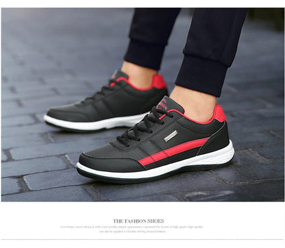 Mens Walking Shoes - Slip On Tennis Running Shoes Memory Foam Lightweight Work Sneakers for Indoor Outdoor Gym