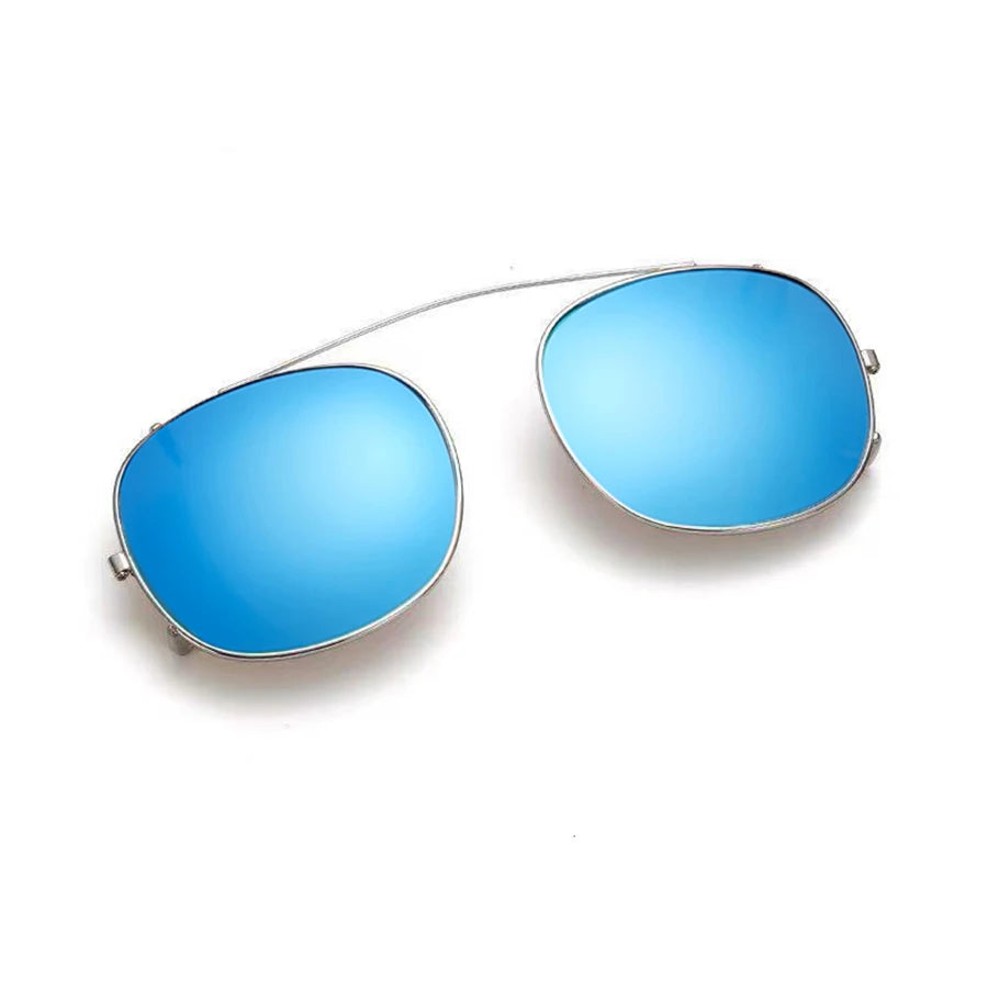 Polarized Clip-on For Johnny Depp Lemtosh Frame Sunglasses Men Women Brand For Male Eyeglasses