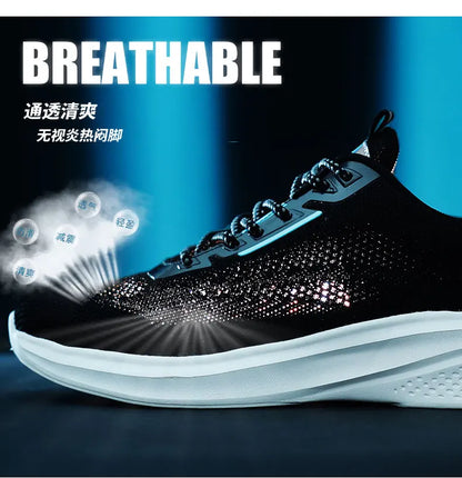 Leather Men Shoes Sneakers Trend Casual Shoe Italian Breathable Leisure Male Sneakers Non-slip Footwear Men Vulcanized Shoes