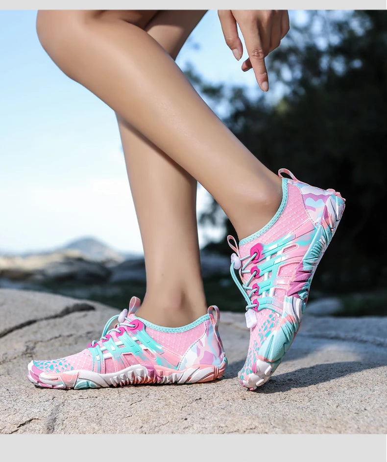 Aqua Shoes Barefoot Beach Shoes Adults Kids Gym Outdoor Training Footwear Unisex Quick-Drying Breathable Sneakers Size 28-46