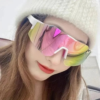 Cycling Glasses for Men Uv400 Cycling Shades Bike Sunglass Outdoor Bicycle Glasses Shades Sunglasses for Men