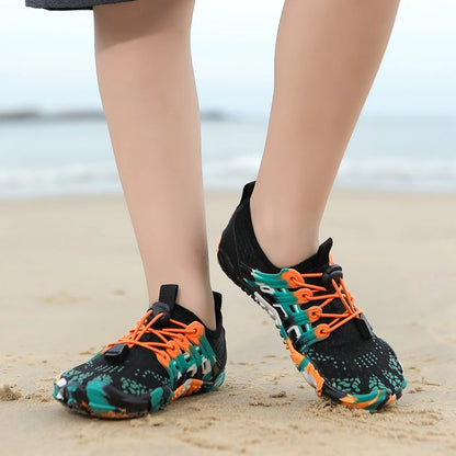 Aqua Shoes Barefoot Beach Shoes Adults Kids Gym Outdoor Training Footwear Unisex Quick-Drying Breathable Sneakers Size 28-46
