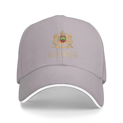 Morocco Flag Map Baseball Cap  y2k Cool Trucker Hat Summer Men Women Hunting Camping Baseball Caps
