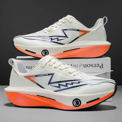 2026 Running Shoes Carbon Plate Marathon Men Sports Breathable Lightweight Women's Comfortable Athletic Antiskid Sneakers Casual