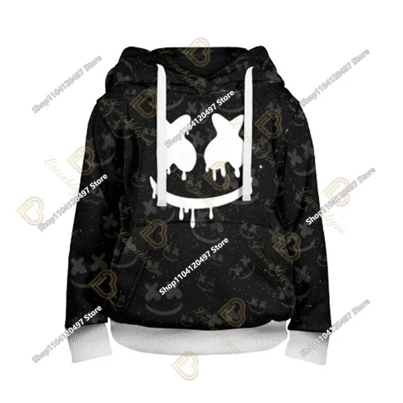 Children's Clothing Fortnite Cosplay Hoodie Sweatshirt Battle Ikonik Man Sleeve Costume Christmas Pullover Stress Shirt Clothes