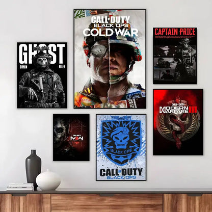 Call Of Duty Anime Fashion Poster art Canvas Prints Painting Wall Art Pictures for Living Room Decoration