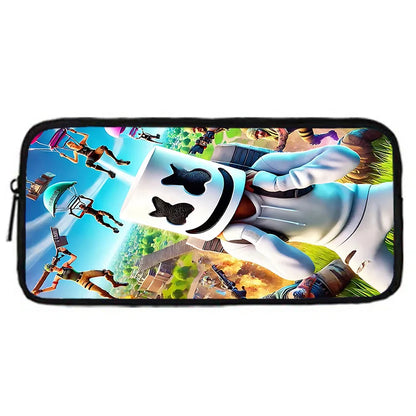 Hot Game Shooting Fortnites Child School Backpack With Shoulder Bag Pencil Bags School Bags for Boys Girls Best Gift
