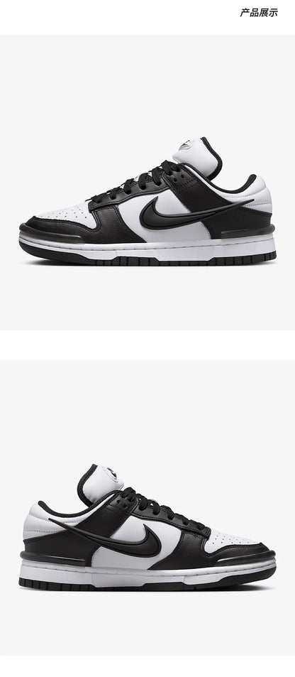 Zapatillas Nike oficiales auténticas para mujer, transpirables, con cordones, suela gruesa y estilo casual minimalista DZ2794-001