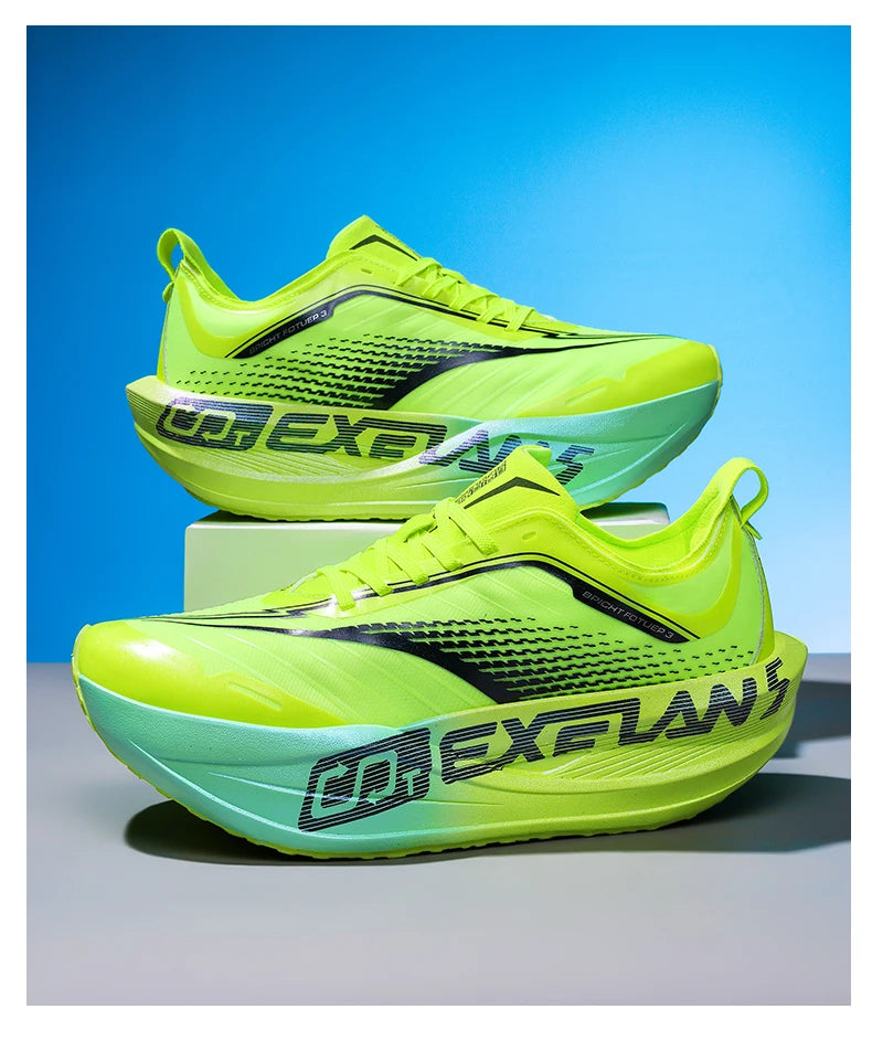 Marathon Men Running Shoes Carbon Board Speciality Sports Breathable Lightweight Women's Comfortable Chunta Athletic Sneakers