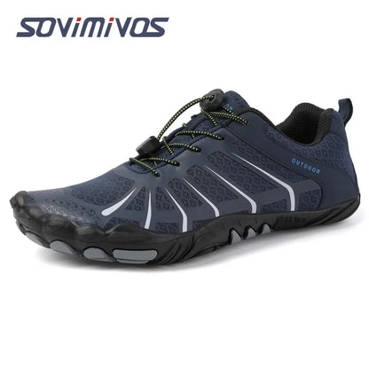 Men's Trail Running Shoes, Lightweight Athletic Zero Drop Barefoot Shoes Non Slip Outdoor Walking Minimalist Shoes for Women