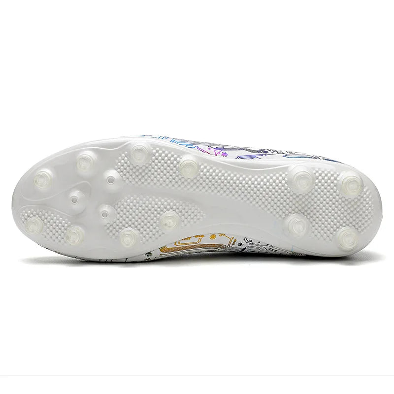 Men's Football Shoe Association Quick Five Up Football Nail Anti slip Professional Ultra Light Training Football Boot Turf