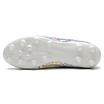 Men's Football Shoe Association Quick Five Up Football Nail Anti slip Professional Ultra Light Training Football Boot Turf