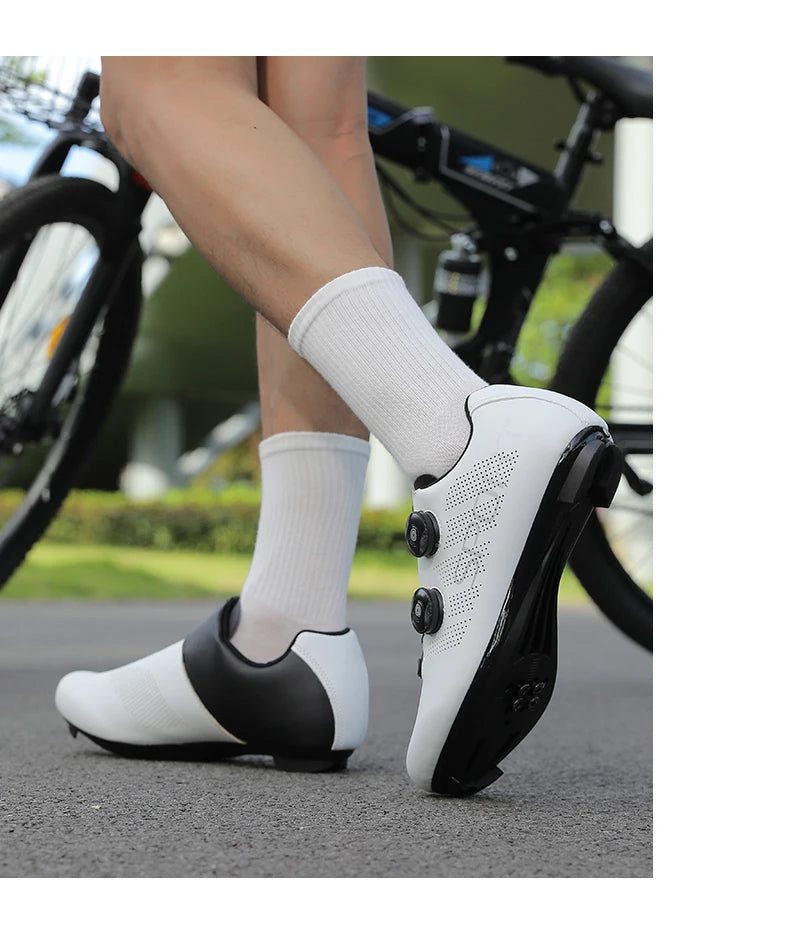 Cycling Sneakers Breathable MTB Shoes Men Women Trail Mountain Bicycle Riding Shoes Sport Road Bike Shoes Spd Pedal Cycle Shoes
