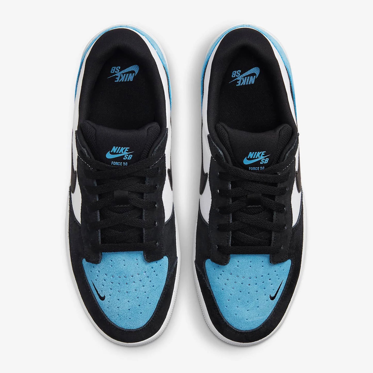 Sapatilhas de skate clássicas de cano baixo Nike SB Force 58 originais para homem e mulher CZ2959-400