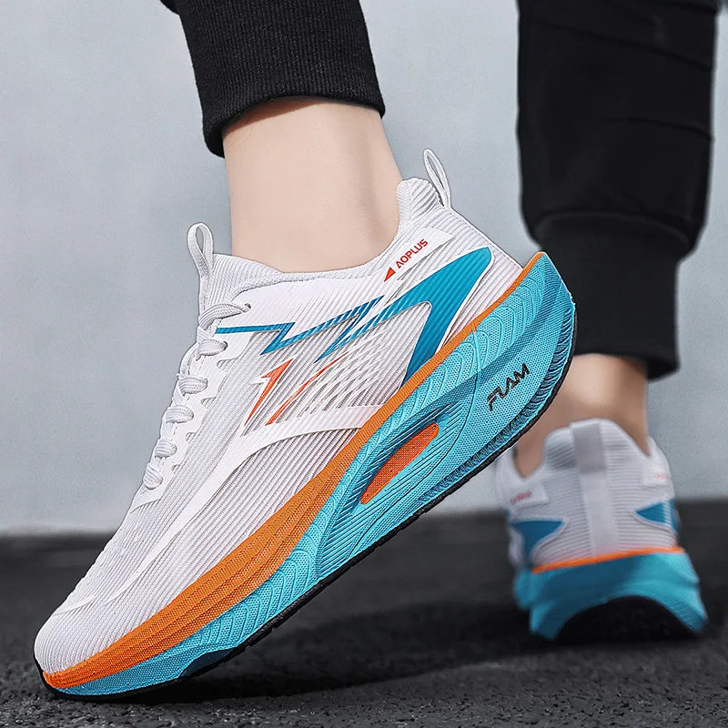 Fashionable Men’s and Women’s Running Shoes, Comfortable and Breathable Casual Sports Shoes, Youth Outdoor Sports Shoes Walking