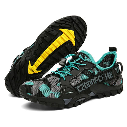 New Men's Outdoor Leisure Hiking Shoes Women's Beach Shoes Wading Shoes Couples Quick-Drying Rock Climbing Sneakers 36-47#