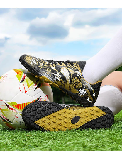 New Men Soccer Shoes Boys Original Football Shoes TF/AG Indoor Professional Football Field Boots Society Cleats Sneaker Non Slip