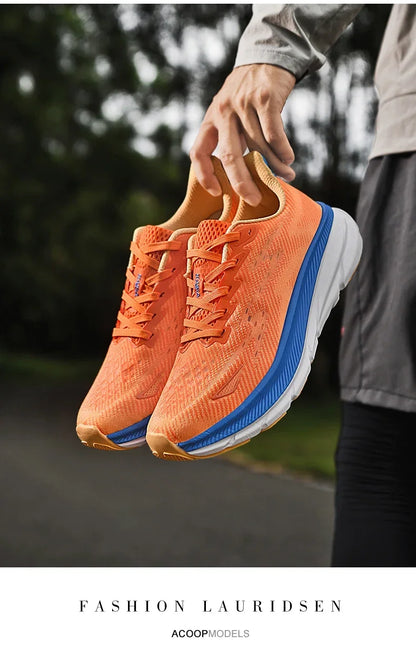 Ténis desportivos casuais 2025 para corrida, outdoor, confortáveis para primavera/verão, antiderrapantes, unissexo para homem e mulher, sapatilhas de treino macias para homem