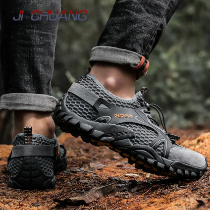 39-50 Water Shoes Men Quick Drying Swim Beach Aqua Shoes for Water Sport Diving Hiking Sailing Travel Sneakers  mountaineering