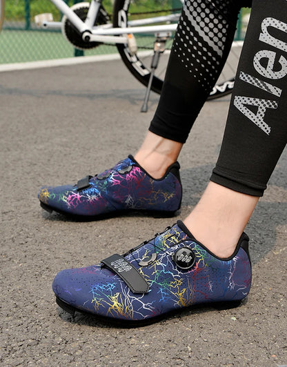 New Cycling Shoes Men Self-Locking Road Cycling Shoes Outdoor Mountain Cycling Sports Shoes Women Indoor Spinning Cycling Shoes
