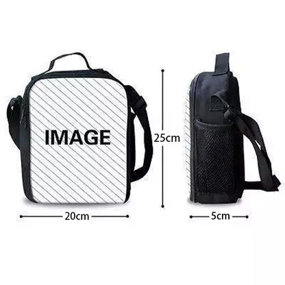 Hot Game Design Child Backpacks F-FortniteS Lunch Bag Pencil Case Pupil Large Capacity School Bags For Boy Girl Best Gift