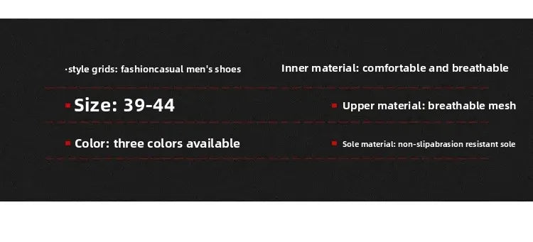 Men's Slip-On Lace-Up Casual Sports Shoes Breathable Mesh Unisex Spring Autumn Season Low Cut Flat Footwear Quick Easy Wear