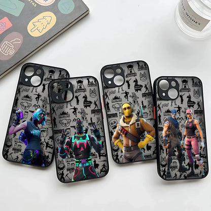 Puzdro na telefón Hot Game F-Fortnites pre Oppo A6 A5 A5x A59 A98 A38 A58 A78 A76 A57 A17 A55 A94 A74 A54 A16K A16 Pro 5G, matný kryt