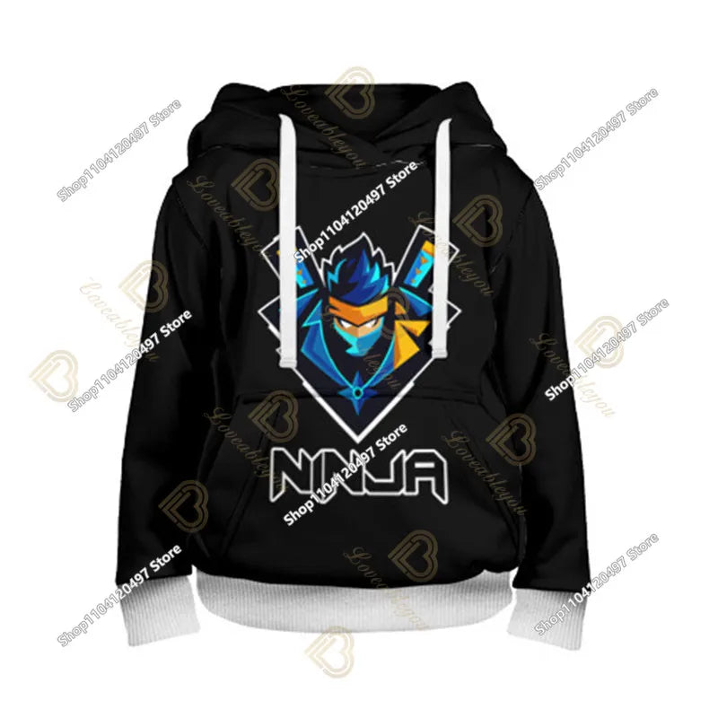 Children's Clothing Fortnite Cosplay Hoodie Sweatshirt Battle Ikonik Man Sleeve Costume Christmas Pullover Stress Shirt Clothes