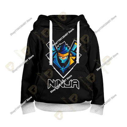 Children's Clothing Fortnite Cosplay Hoodie Sweatshirt Battle Ikonik Man Sleeve Costume Christmas Pullover Stress Shirt Clothes