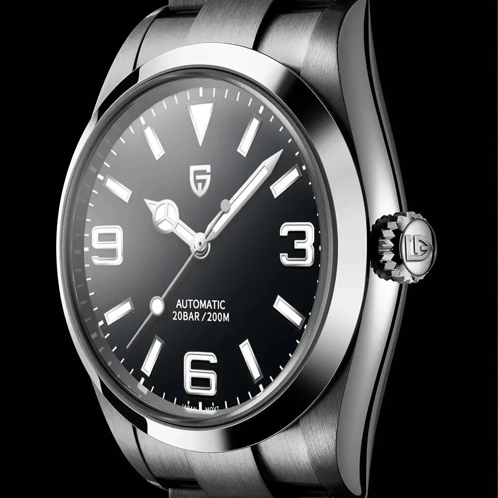 PAGANI DESIGN PD-1692 Men's Automatic Watches 40MM Stainless Steel Mechanical Wristwatch Sapphire AR Coated Waterproof Watch V3