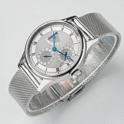 Relógio de Homem Pilot 40mm 1963 Automático Mecânico de Pulso, Movimento Tianjin ST1780, Design Militar, Novo 2024
